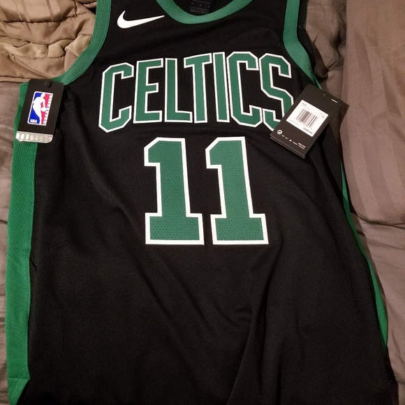 kyrie irving black celtics jersey